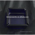 Haonai Factory direct Hot Promotional colored square glass ashtrays